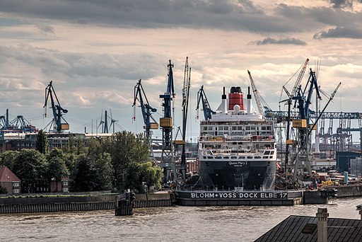 Hamburg Hafen Blohm & Voss